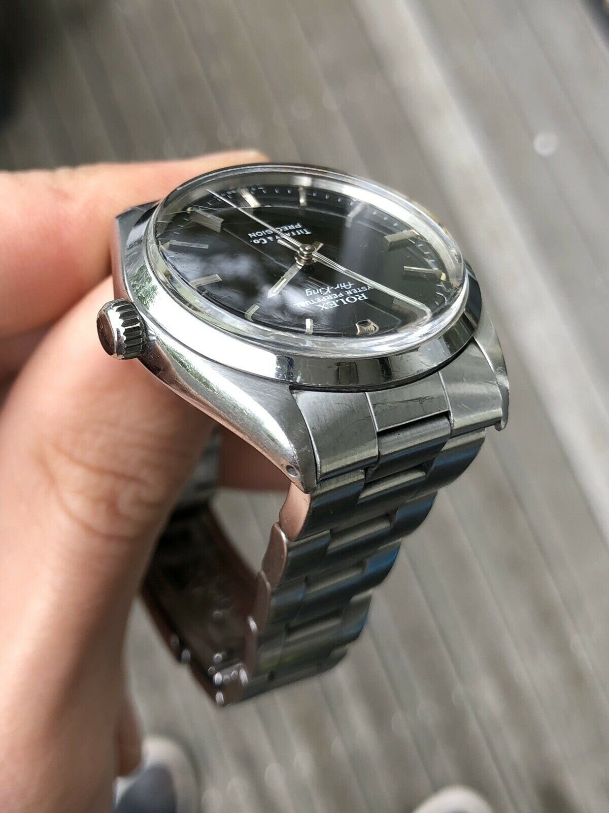 Rolex Oyster Perpetual Air-King 5500 'Tiffany co-signed' - 1979
