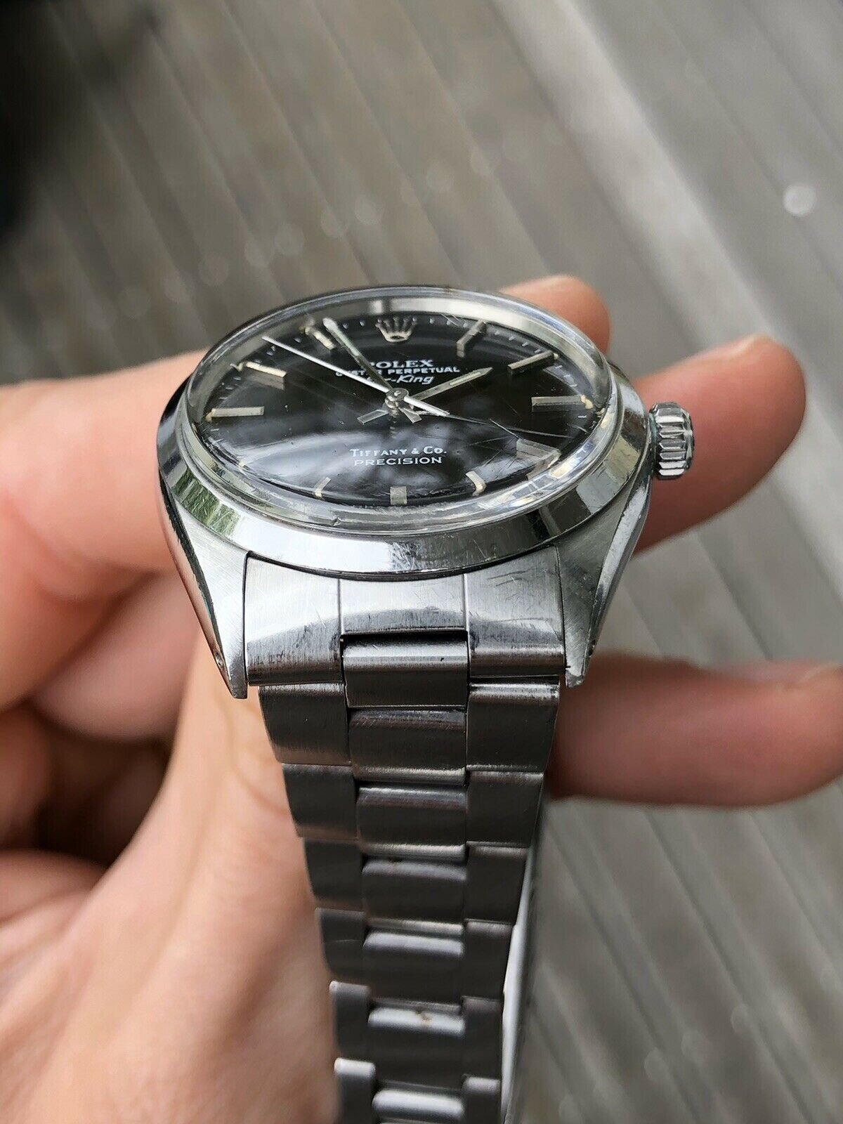Rolex Oyster Perpetual Air-King 5500 'Tiffany co-signed' - 1979