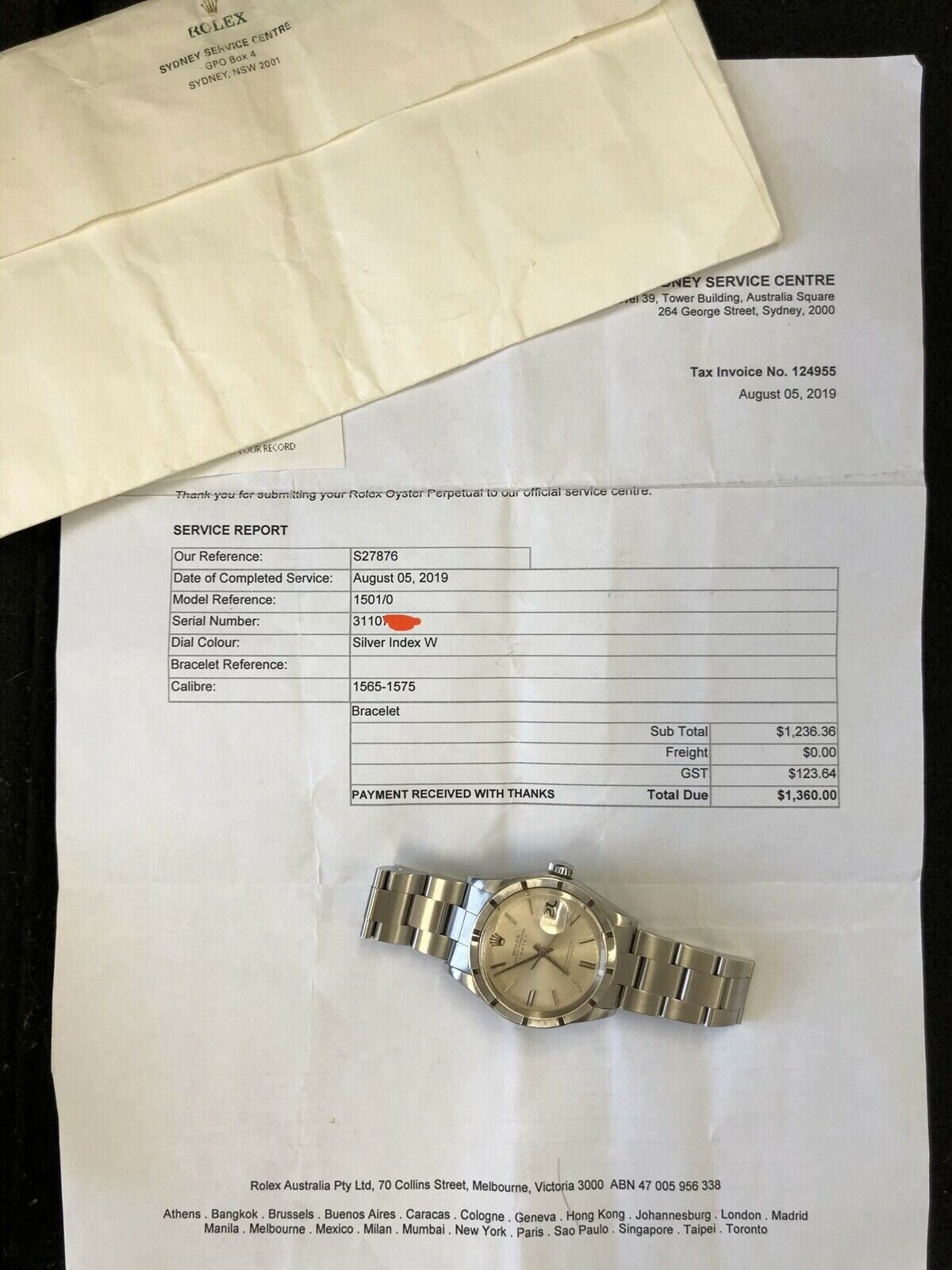 Rolex Oyster Perpetual Date 1501 - 1972
