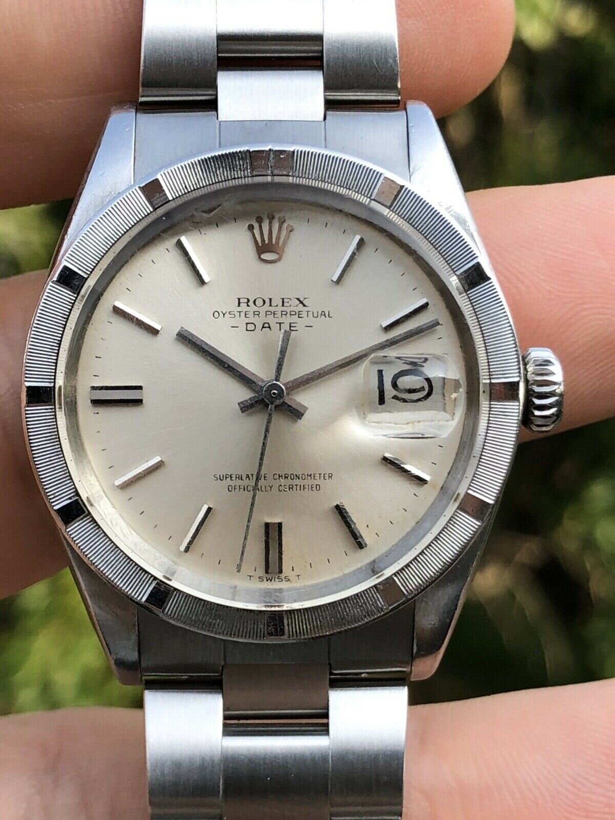 Rolex Oyster Perpetual Date 1501 1972 Watch Vault Australia