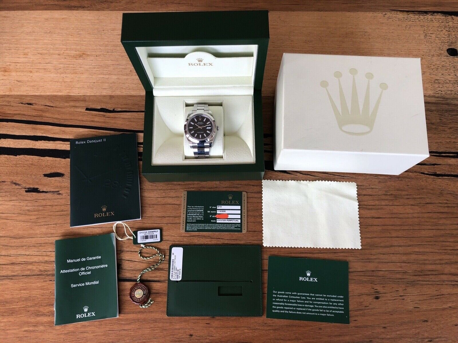 Rolex Oyster Perpetual Datejust II 41 116300 - 2013