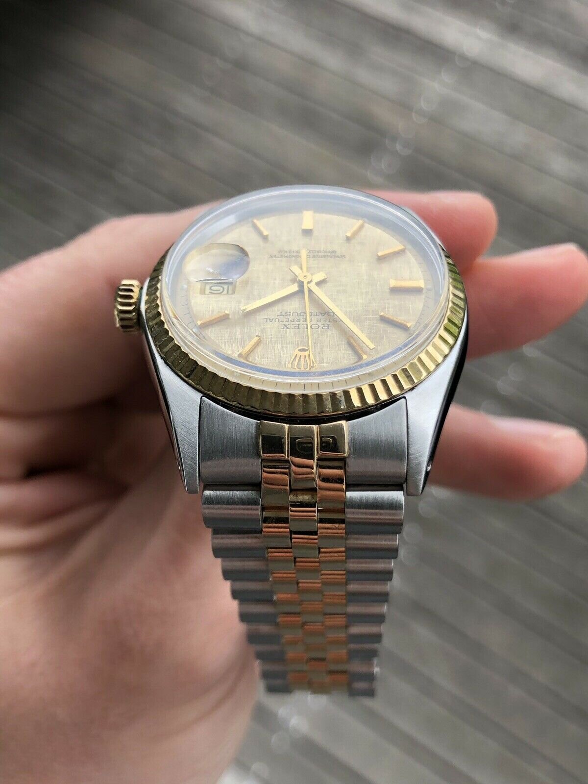 Rolex Oyster Perpetual Datejust Steel/Gold 36mm 1601 - 1969