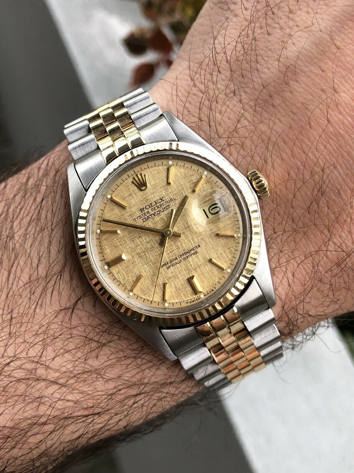 Rolex Oyster Perpetual Datejust Steel/Gold 36mm 1601 - 1969