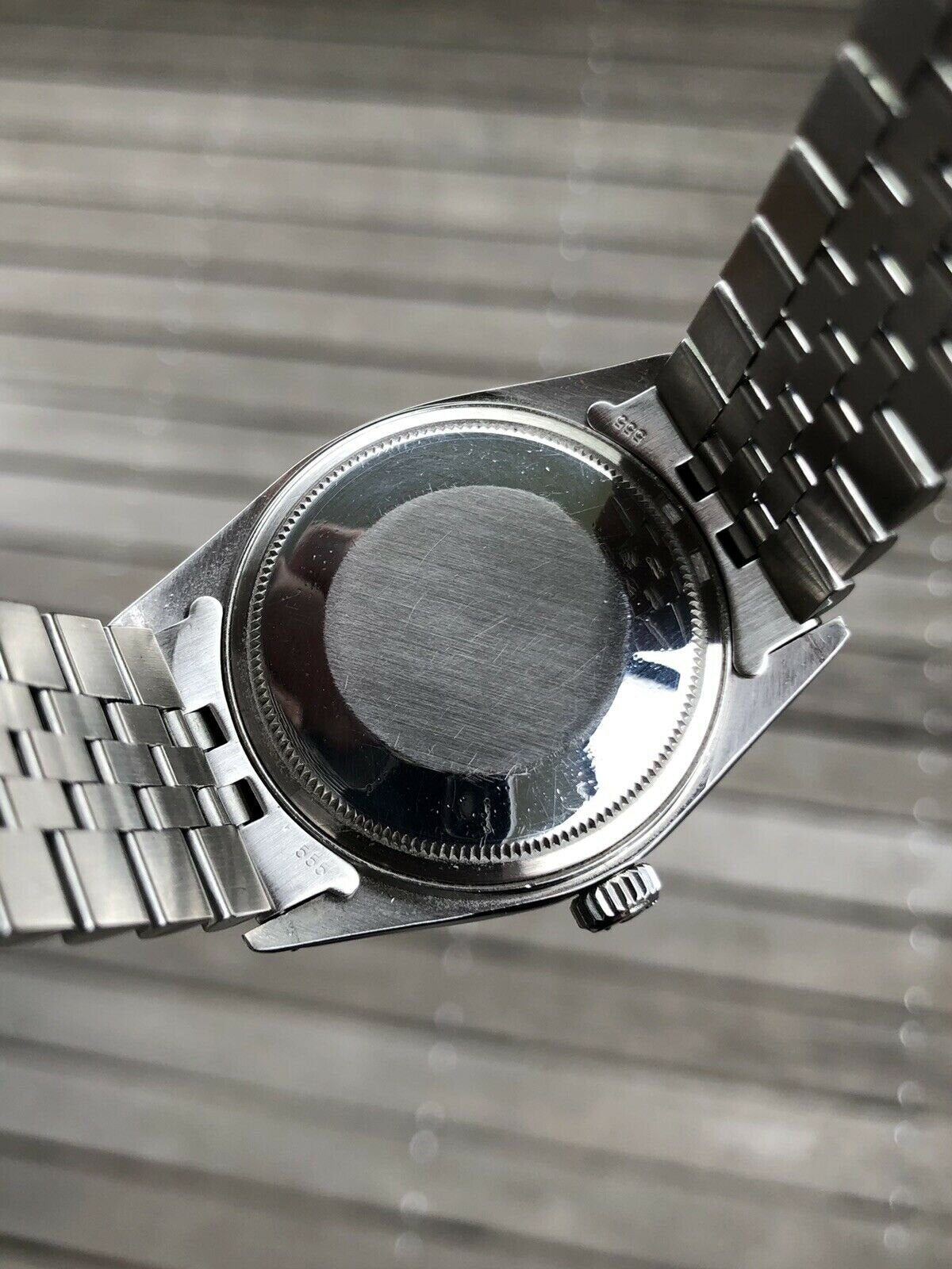 Rolex datejust on sale back case