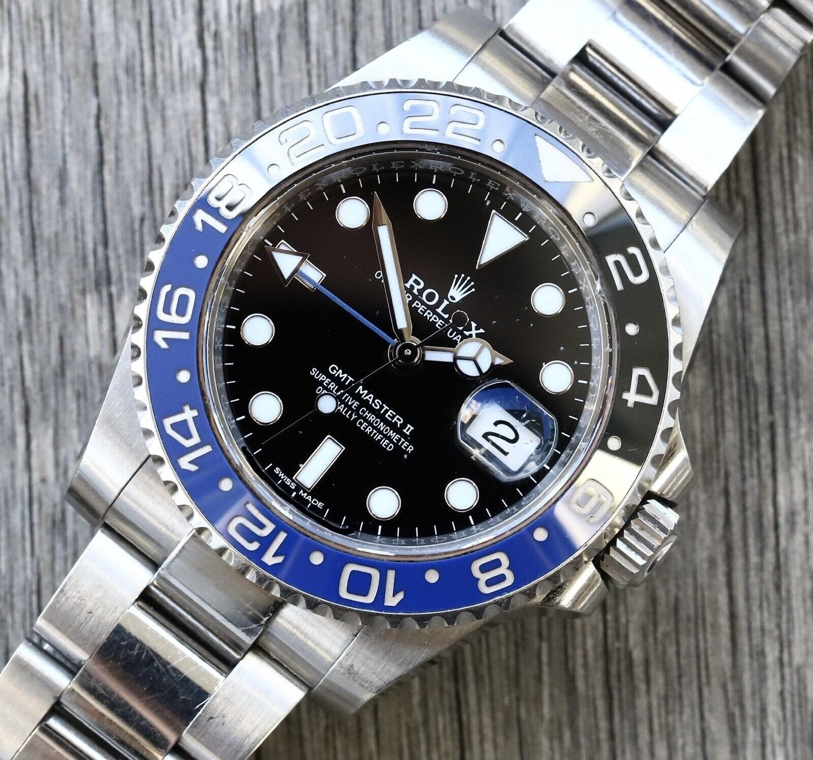 Rolex best sale batman edition