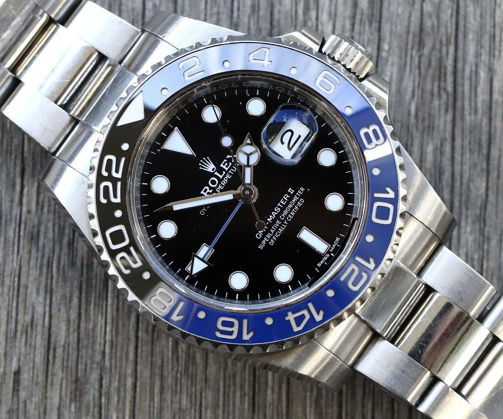 Rolex discount batman 2017