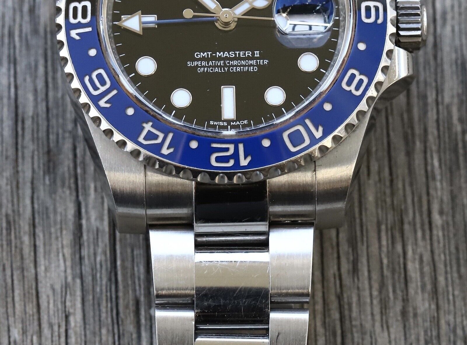 Rolex Oyster Perpetual GMT Master II Batman 116710BLNR - 2017