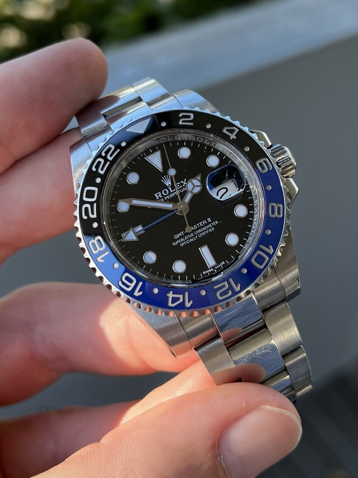 Rolex Oyster Perpetual GMT Master II Batman 116710BLNR - 2017