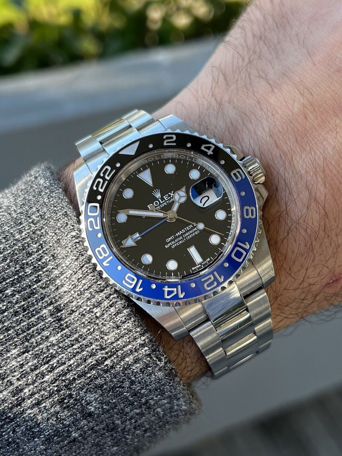 Rolex Oyster Perpetual GMT Master II Batman 116710BLNR - 2017