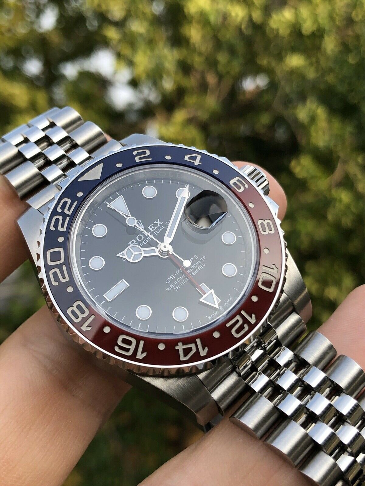 Pepsi rolex gmt master ii cheap