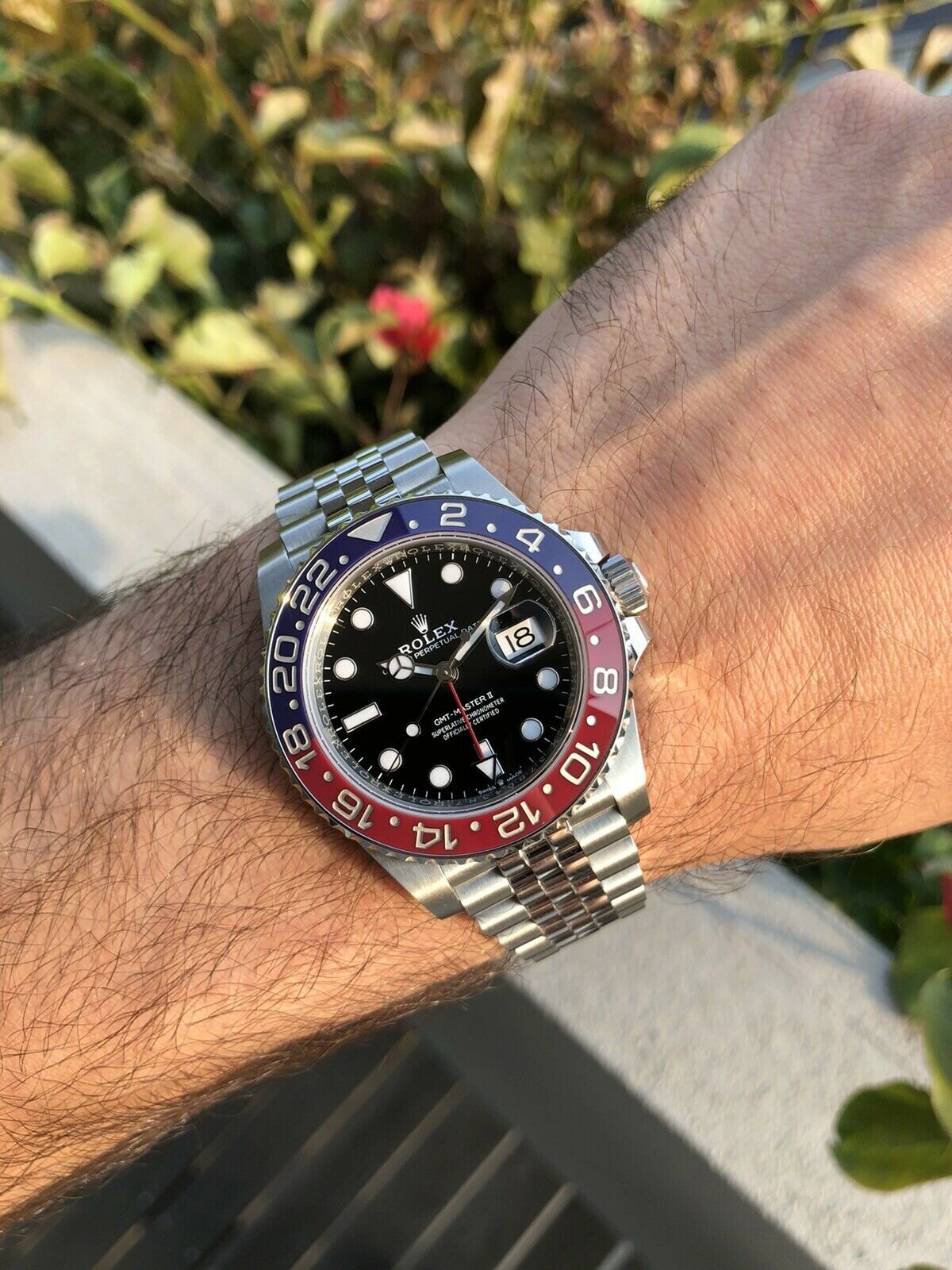 Rolex oyster perpetual pepsi shop