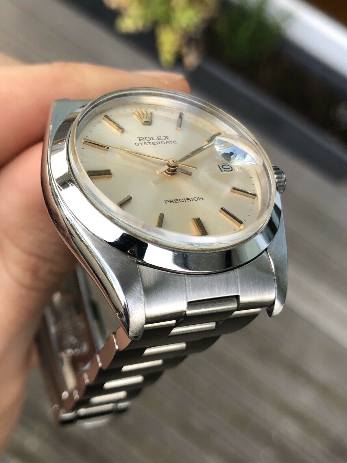 Rolex Oysterdate Precision 6694 Watch Vault Australia