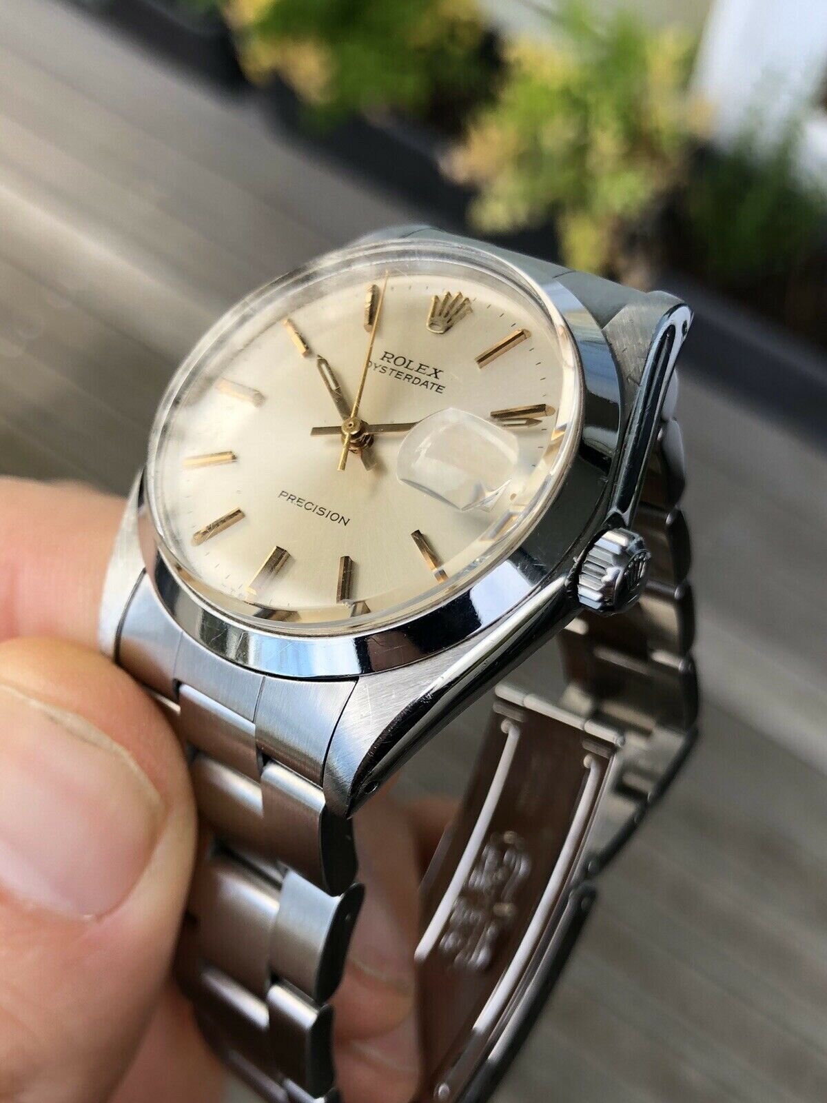 Rolex Oysterdate Precision 6694 Watch Vault Australia