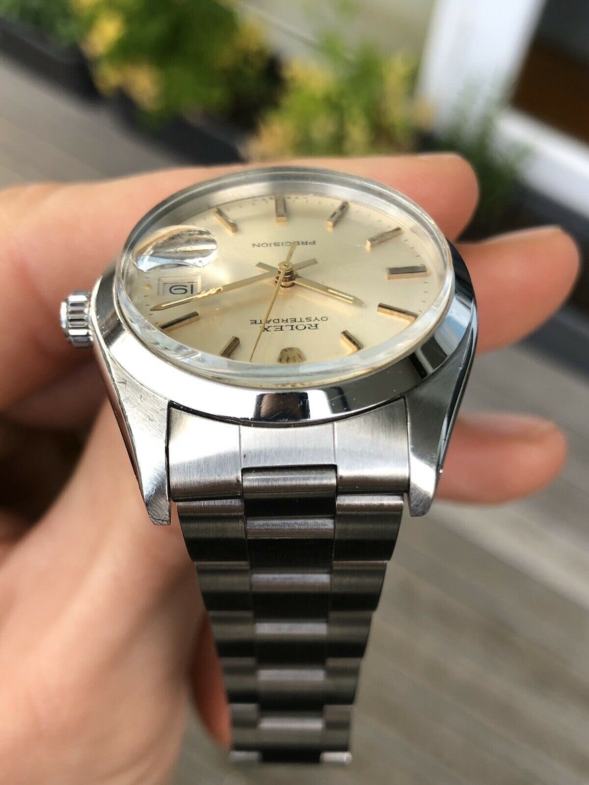 Rolex Oysterdate Precision 6694 Watch Vault Australia