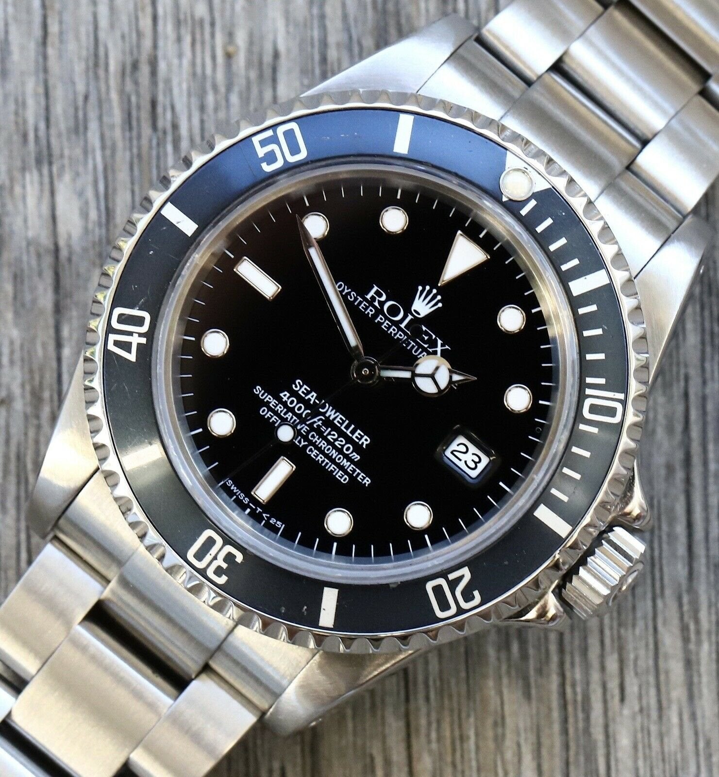 Rolex sea dweller 1991 hotsell