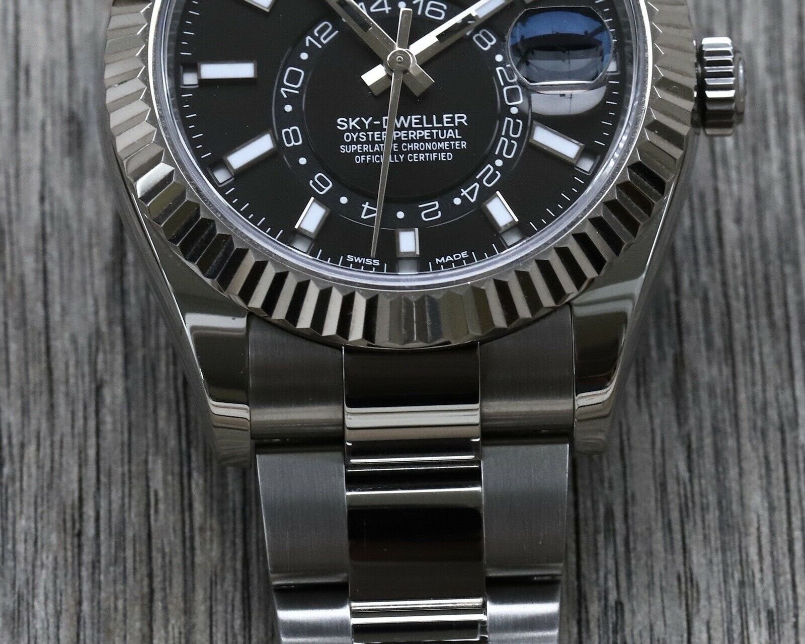 Rolex Sky Dweller Annual Calendar Black Dial 326934 2018 Watch Vault Australia