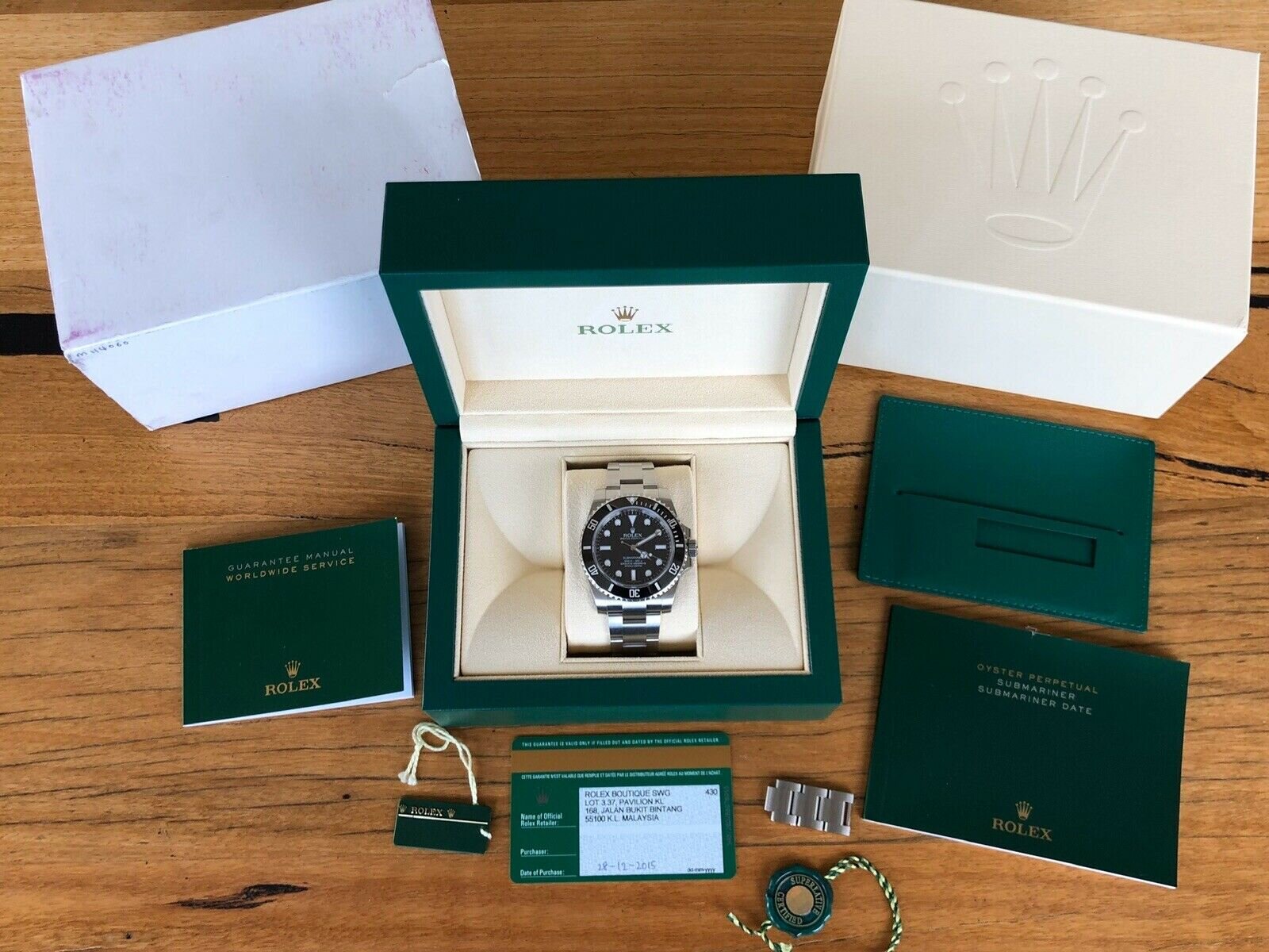 Rolex Submariner 114060 - 2015