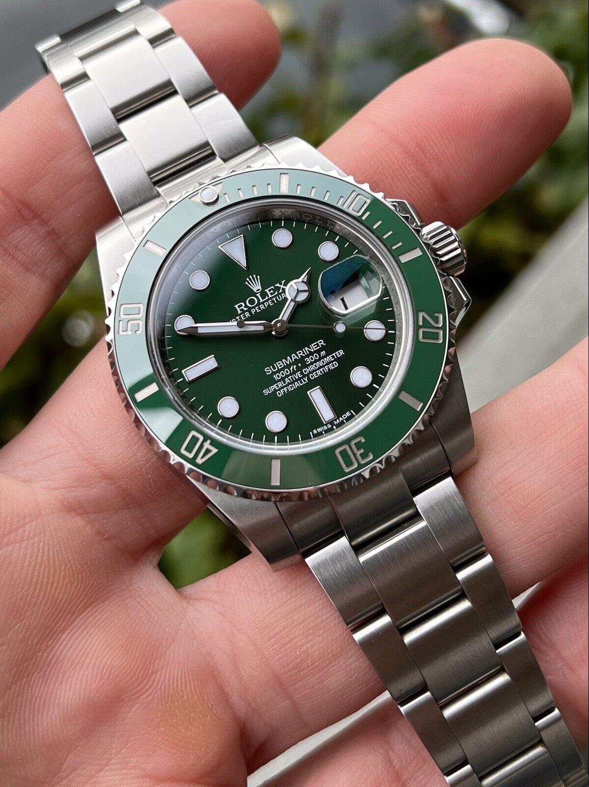 Rolex discount hulk 11610lv