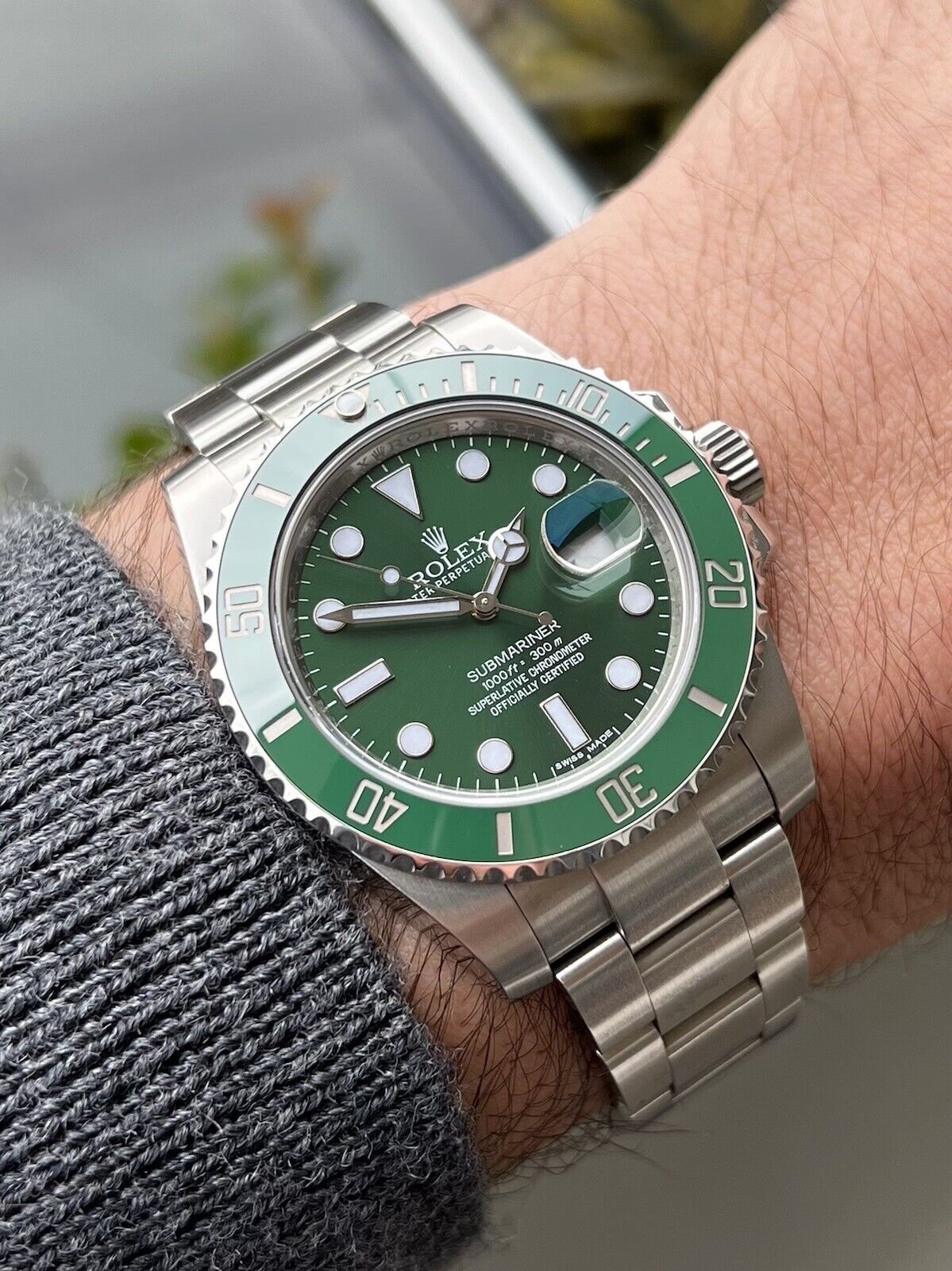Rolex Submariner 116610LV 'Hulk' - 2011