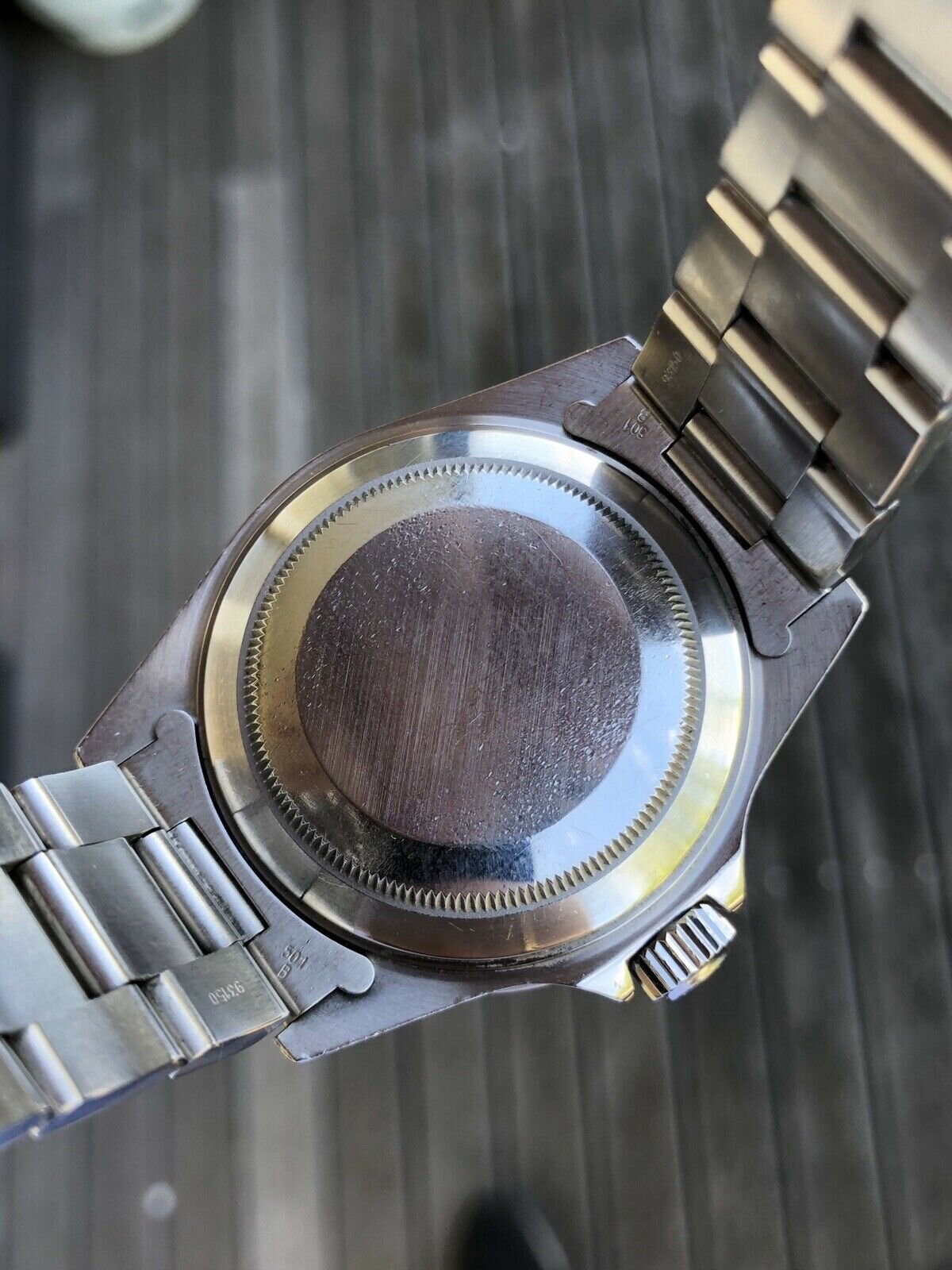 Rolex submariner hotsell back side