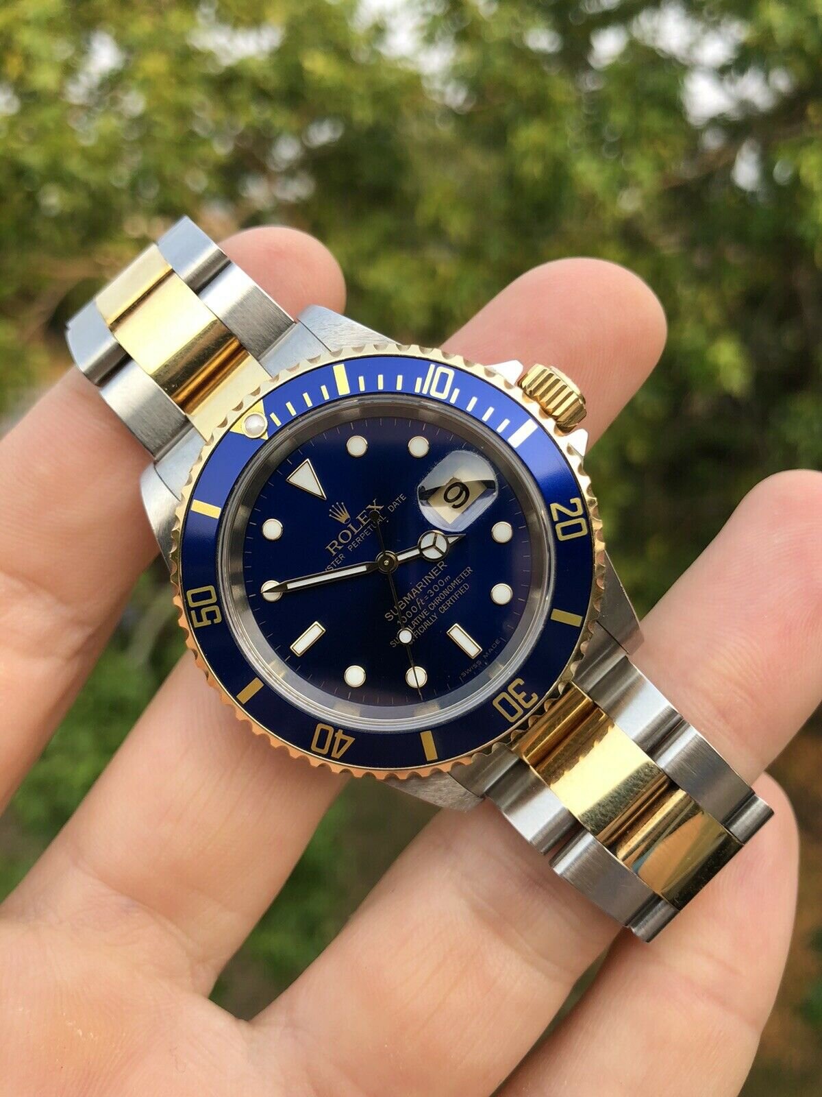 Rolex Submariner 16613LB Z serial 2007 Watch Vault Australia