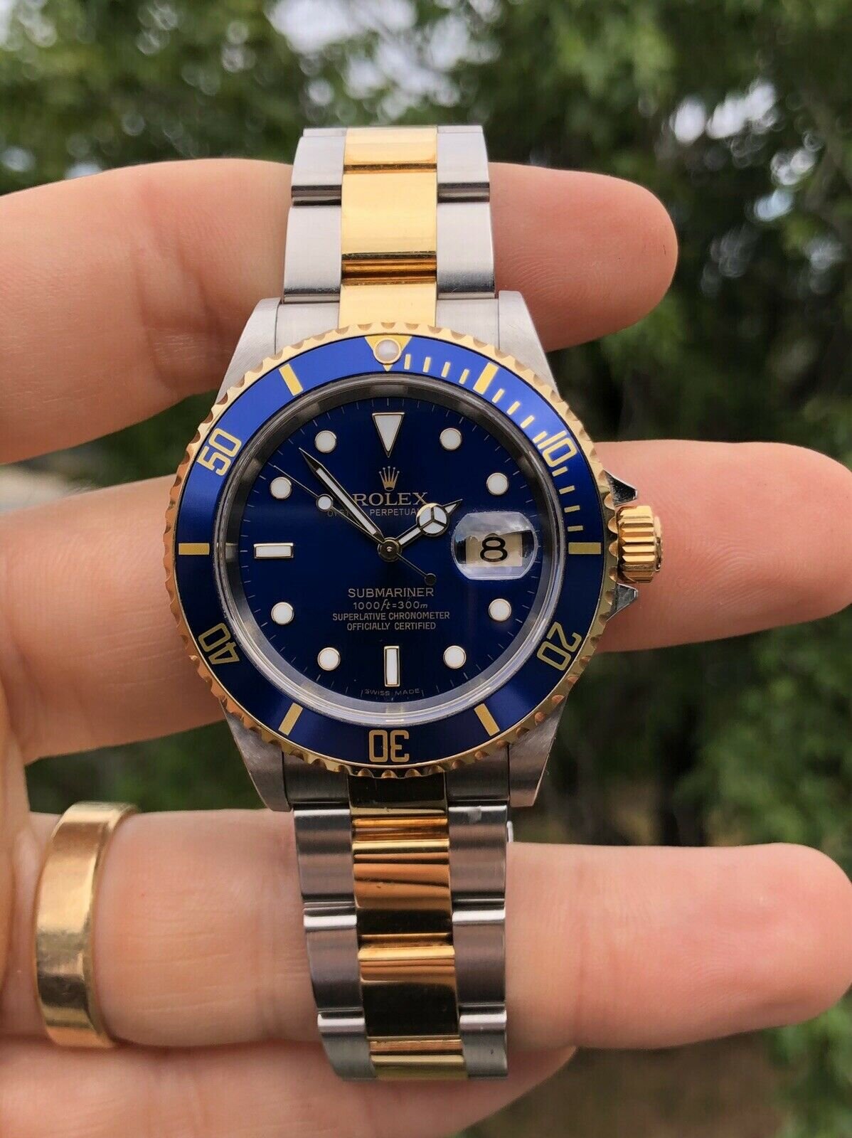 Rolex Submariner 16613LB Z serial 2007 Watch Vault Australia