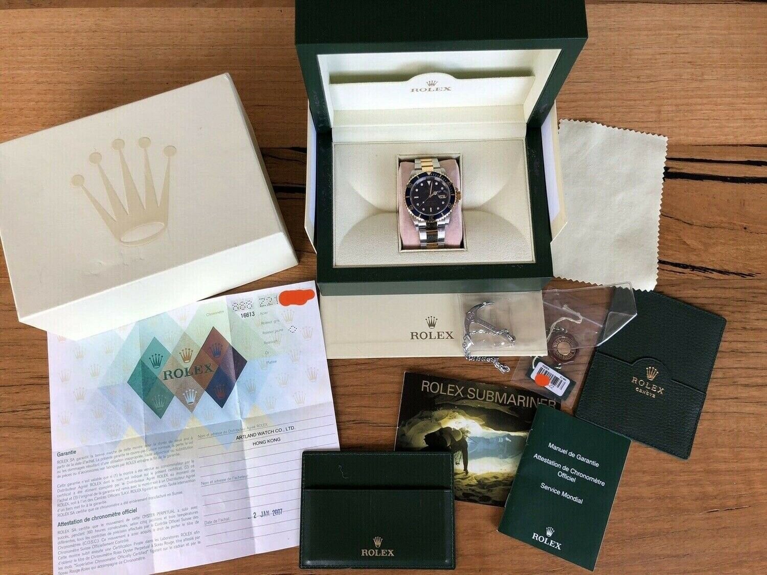Rolex Submariner 16613LB ‘Bluesy’ - Z serial 2007