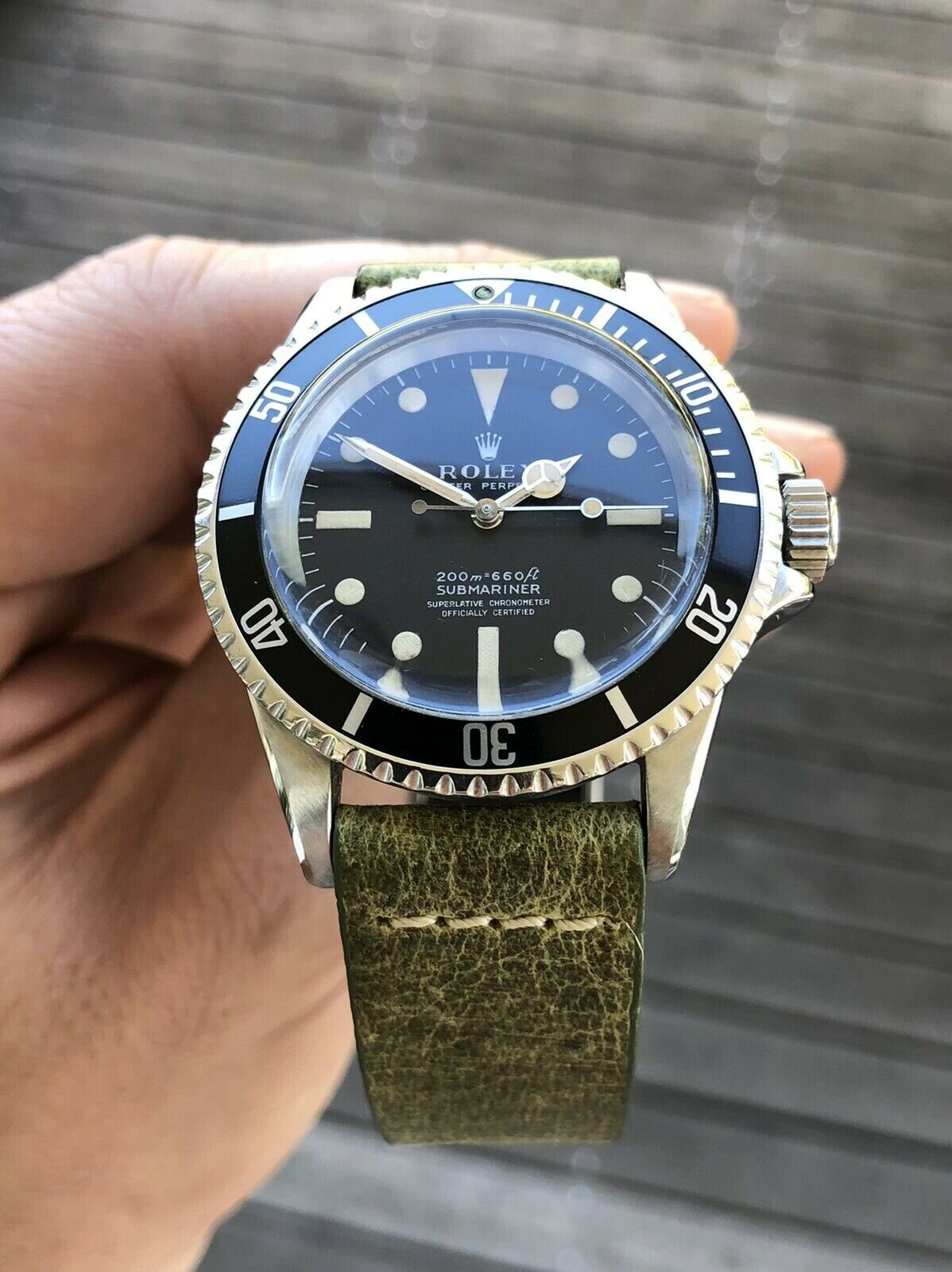 Rolex Submariner 5512 Matte Meters First 4-Line Dial - 1967
