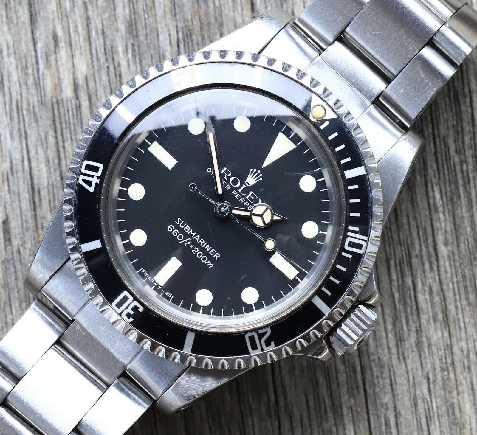 Rolex Submariner 5513 Matte Mark II Maxi 1982 Watch Vault
