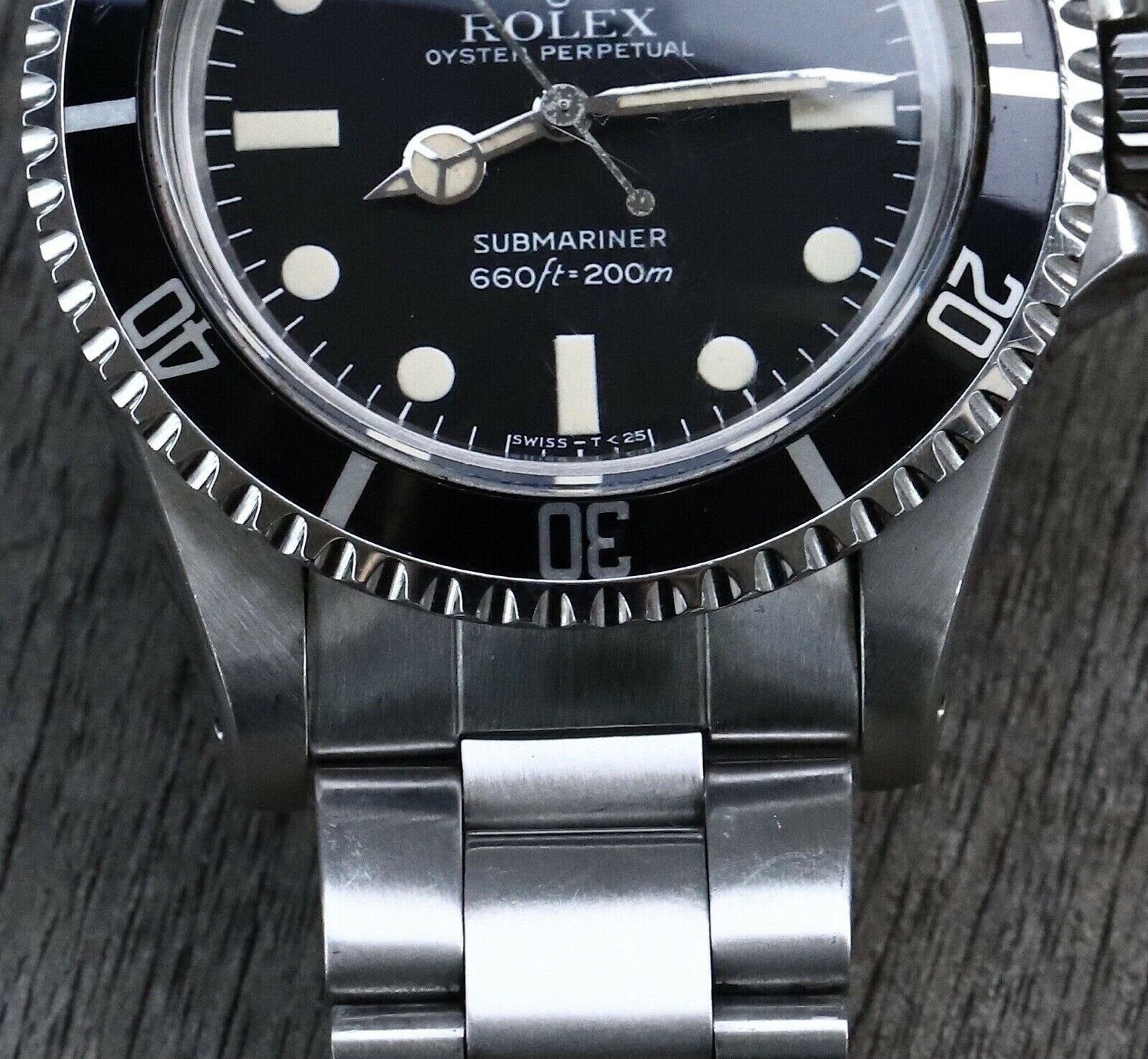 Rolex Submariner 5513 Matte Mark II Maxi - 1982