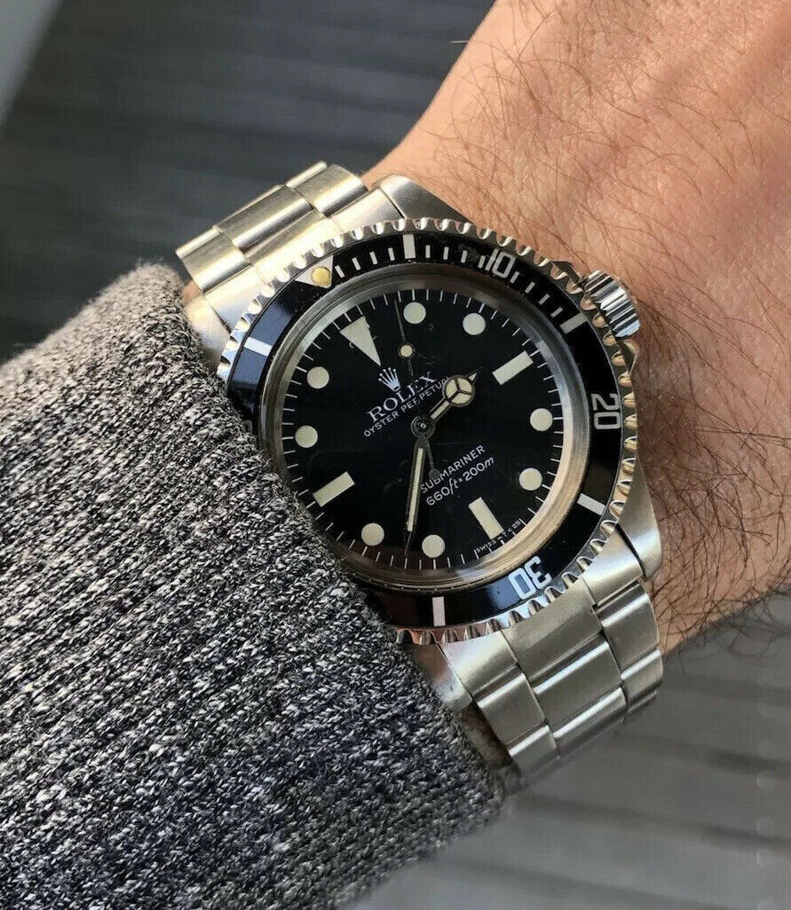 Rolex Submariner 5513 Matte Mark II Maxi - 1982