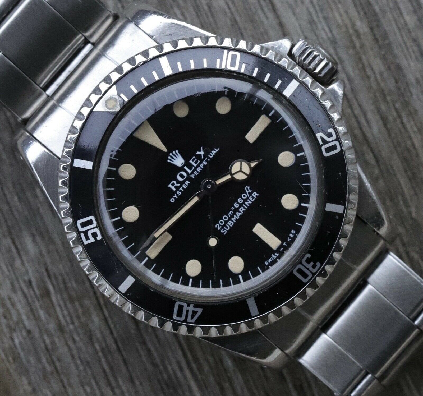 Rolex Submariner 5513 Matte Meters First Dial 1967 Watch Vault