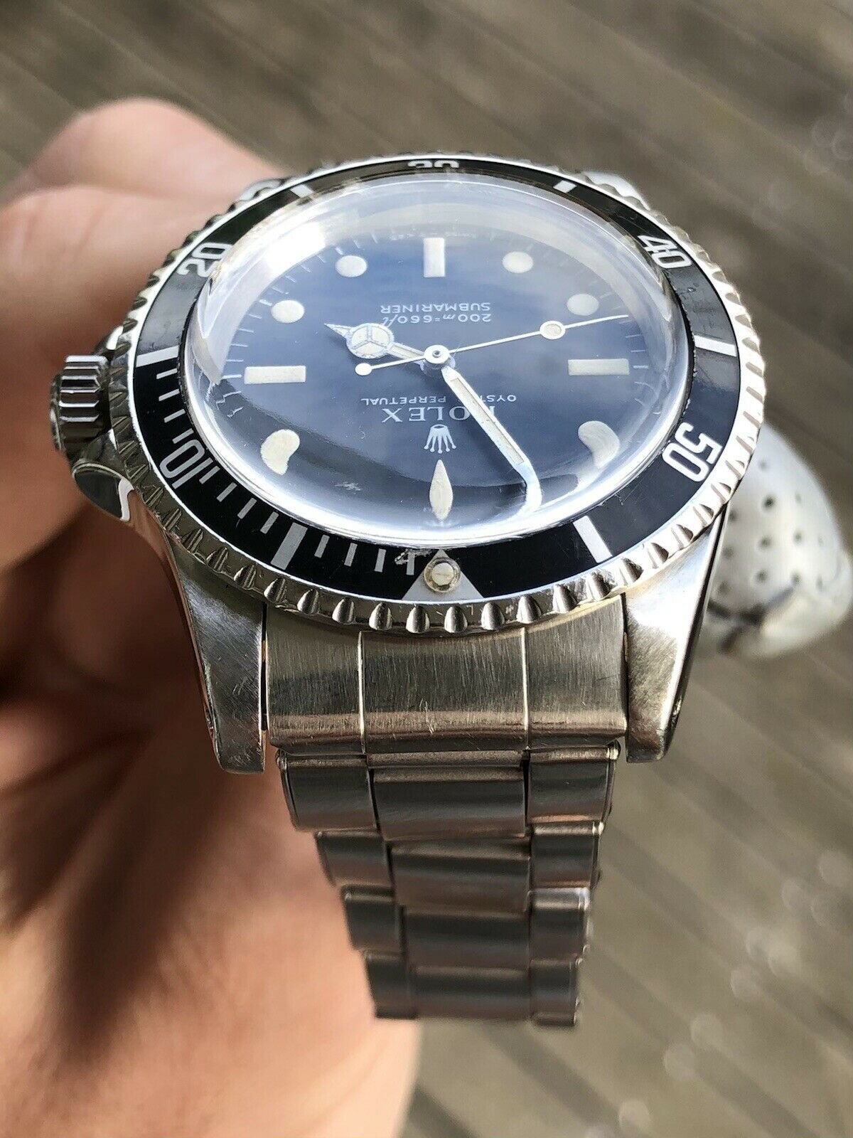 Rolex Submariner 5513 Matte Meters First Dial - 1968
