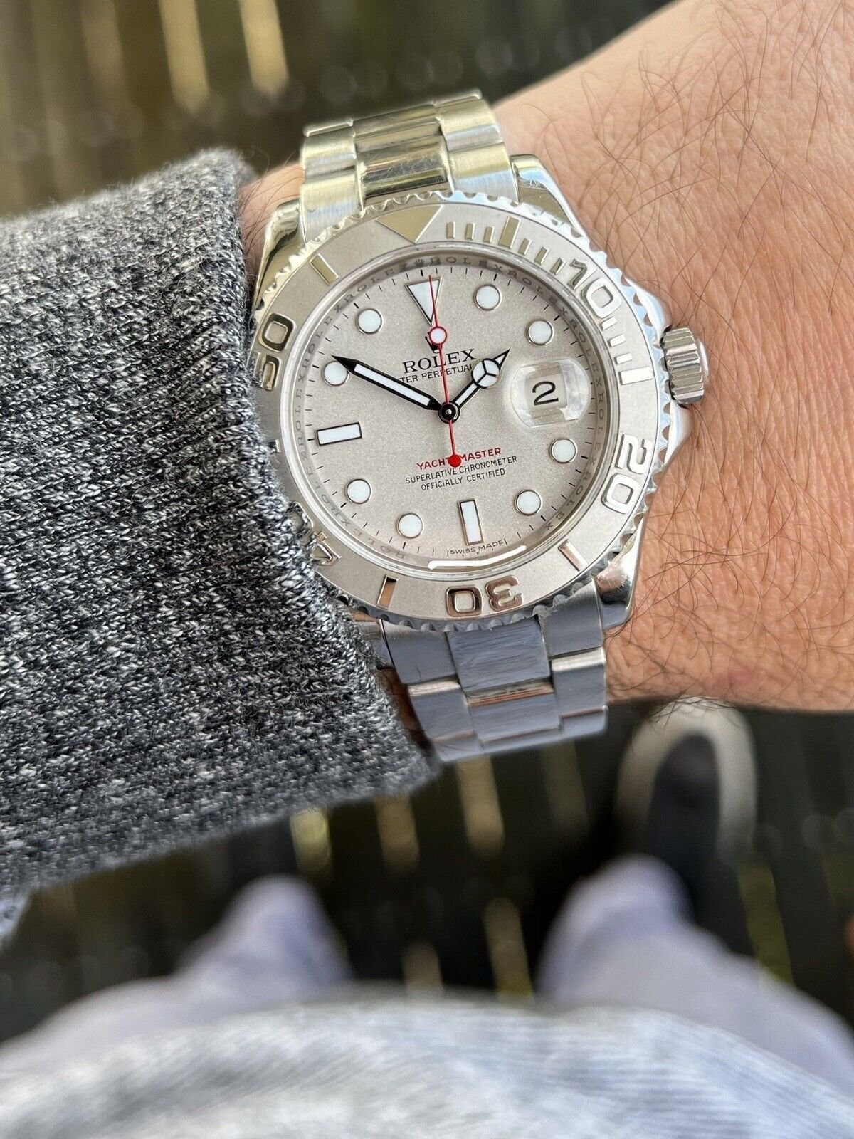 Rolex yacht master 16622 deals