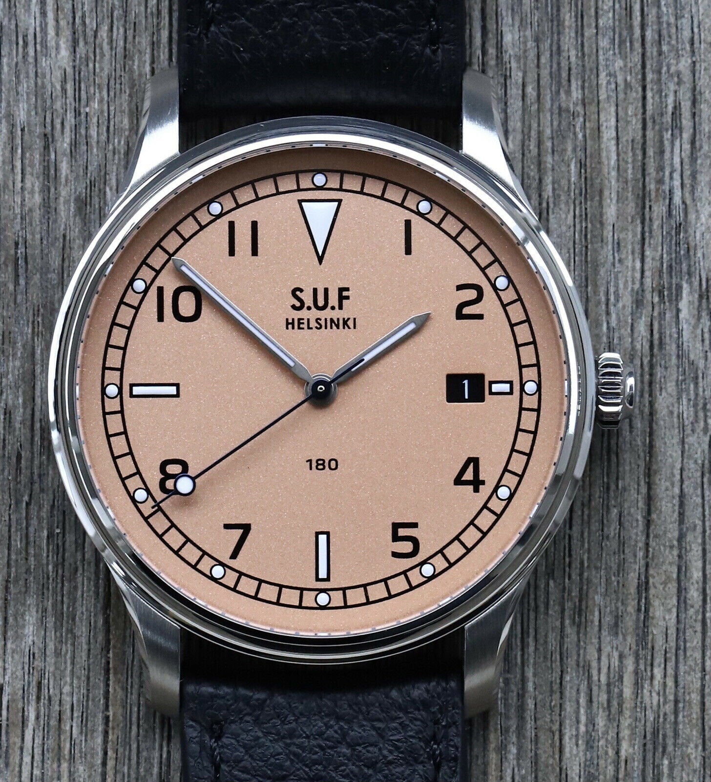S.U.F Helsinki SUF180 Frosted Salmon Dial - 2021