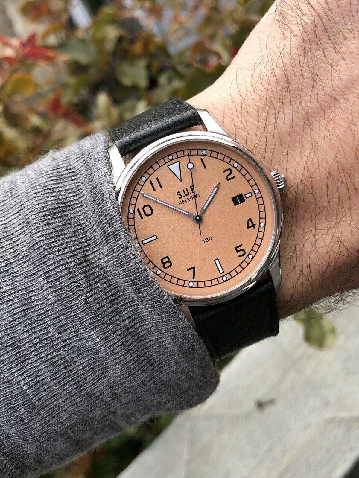 S.U.F Helsinki SUF180 Frosted Salmon Dial - 2021