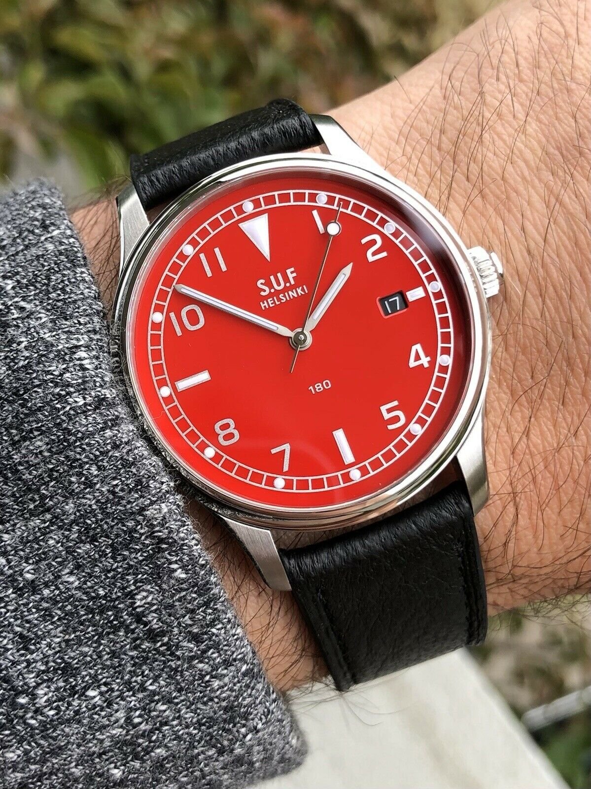 S.U.F Helsinki SUF180 Karpalo Red Dial - 2021
