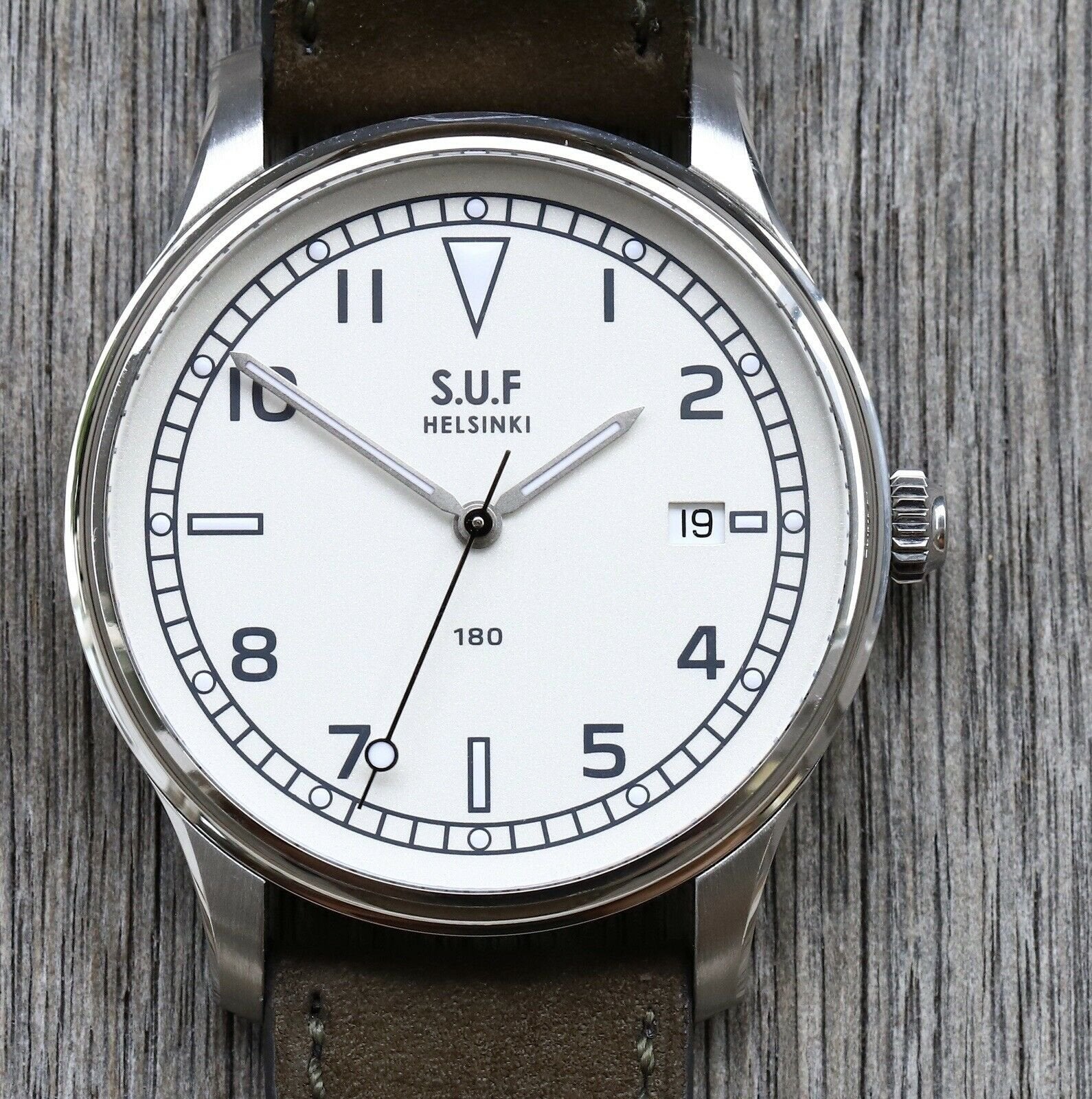 S.U.F Helsinki SUF 180 Kuura Silver Dial 180F - 2020