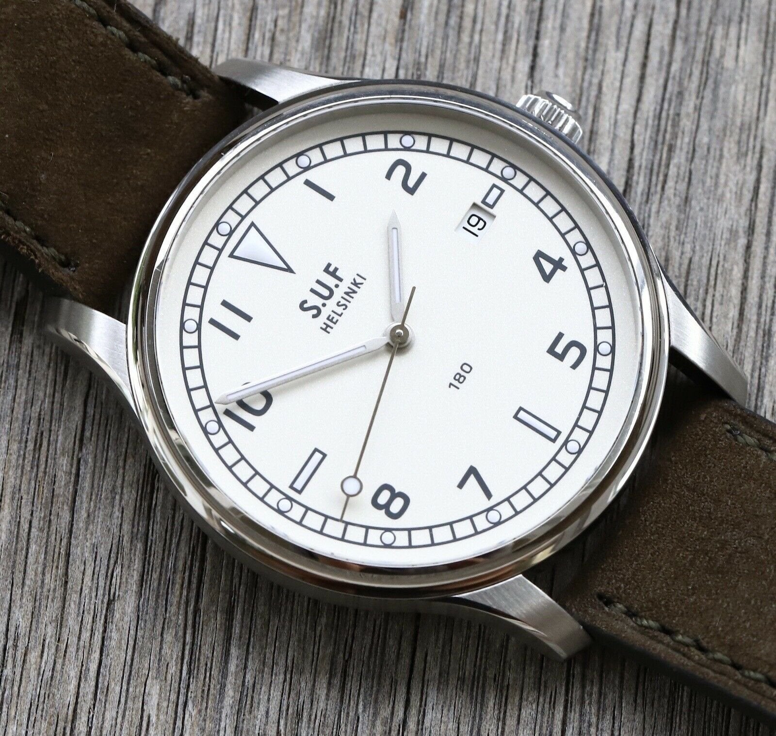 S.U.F Helsinki SUF 180 Kuura Silver Dial 180F - 2020