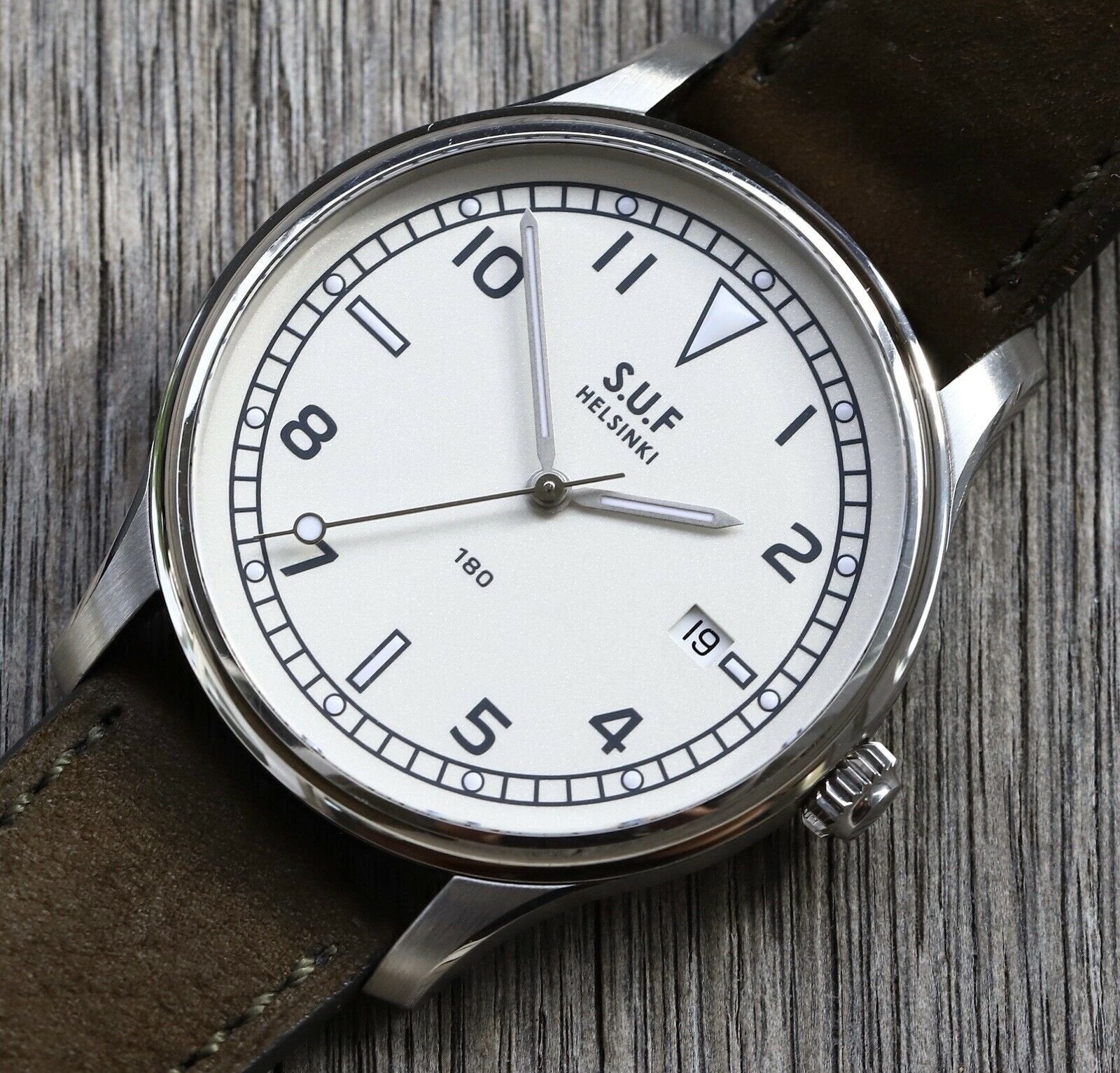 S.U.F Helsinki SUF 180 Kuura Silver Dial 180F - 2020