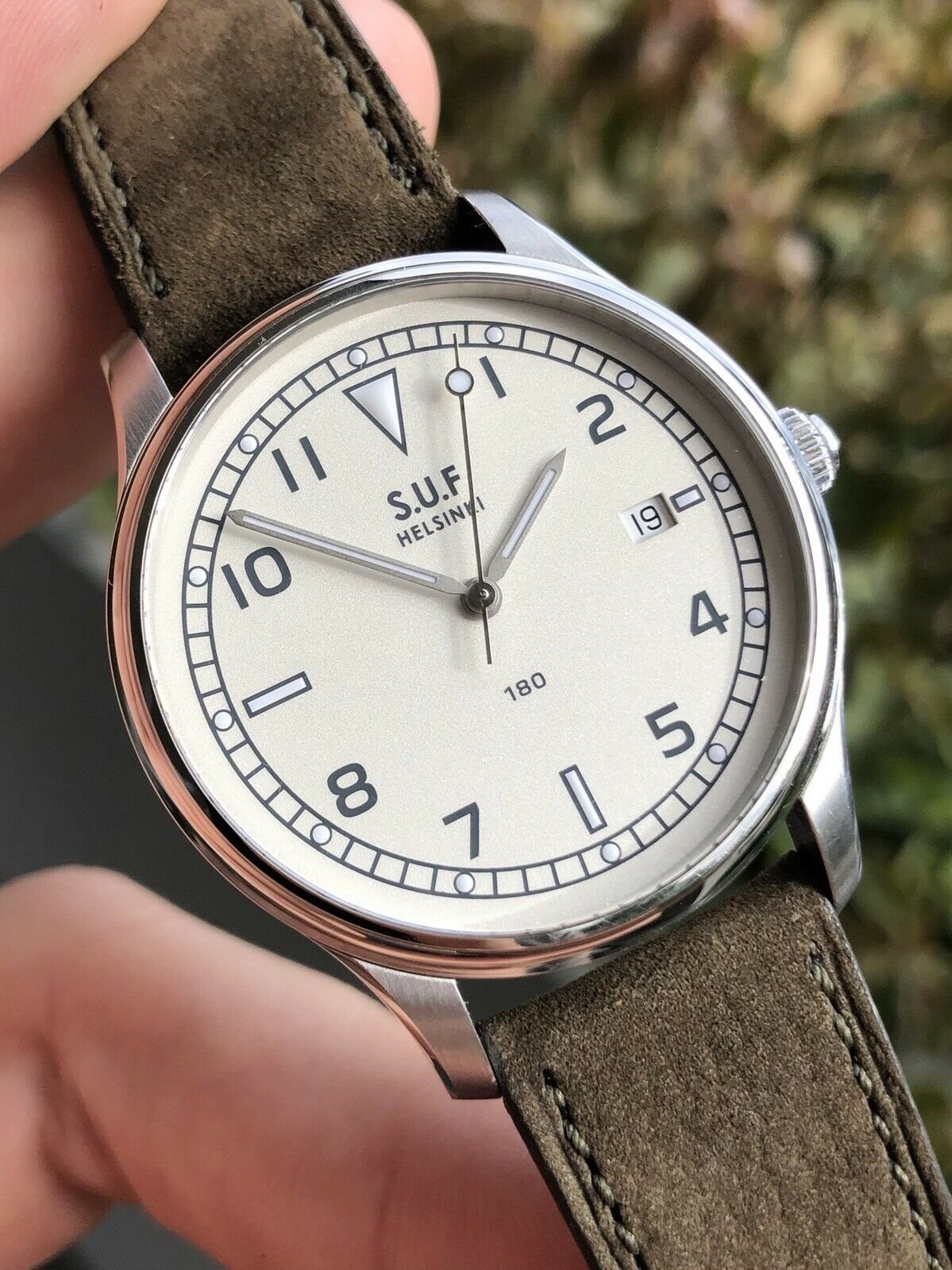 S.U.F Helsinki SUF 180 Kuura Silver Dial 180F - 2020