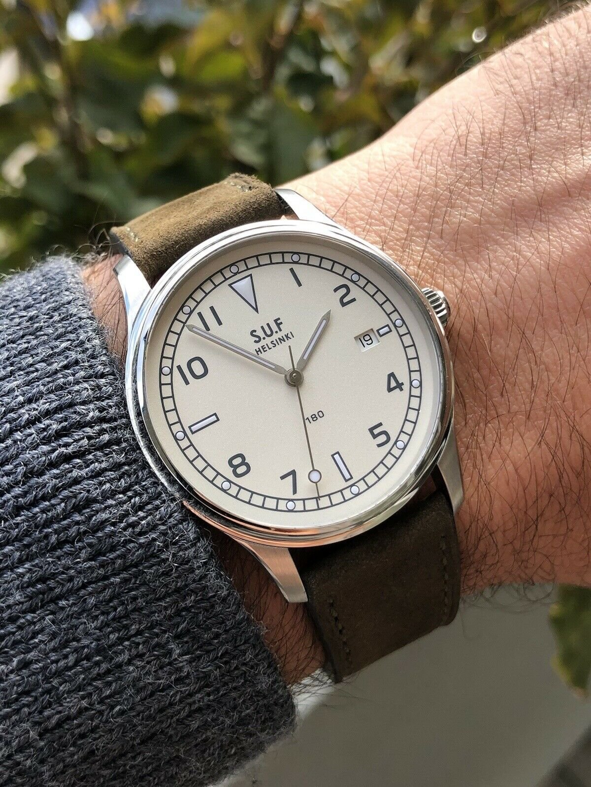S.U.F Helsinki SUF 180 Kuura Silver Dial 180F - 2020