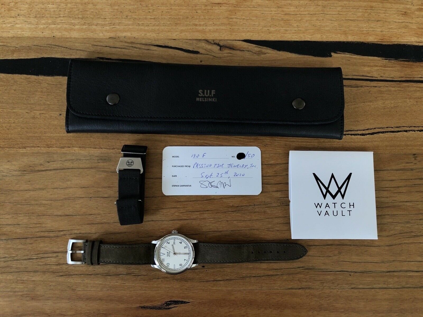 S.U.F Helsinki SUF 180 Kuura Silver Dial 180F - 2020