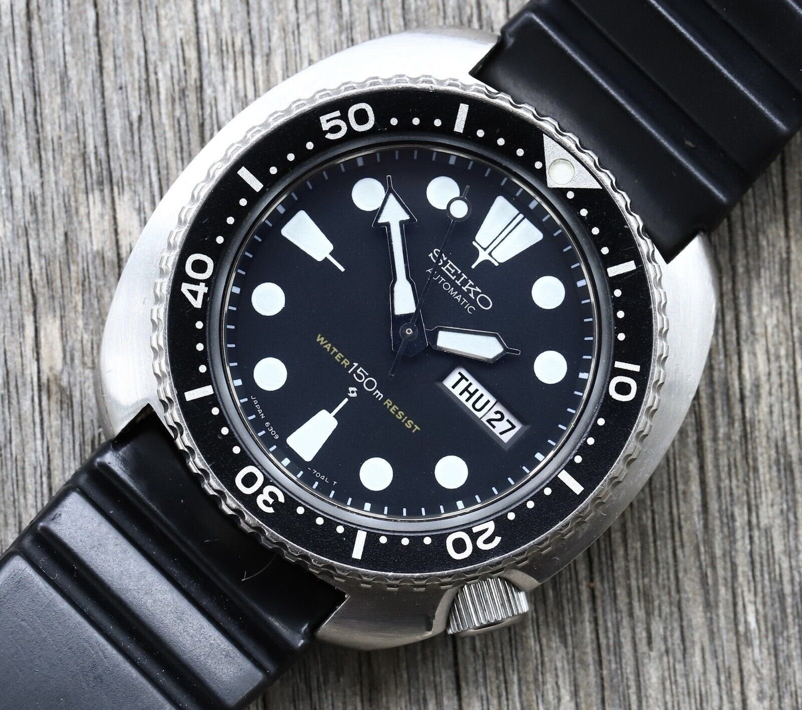 Seiko diver on sale 150m 6309
