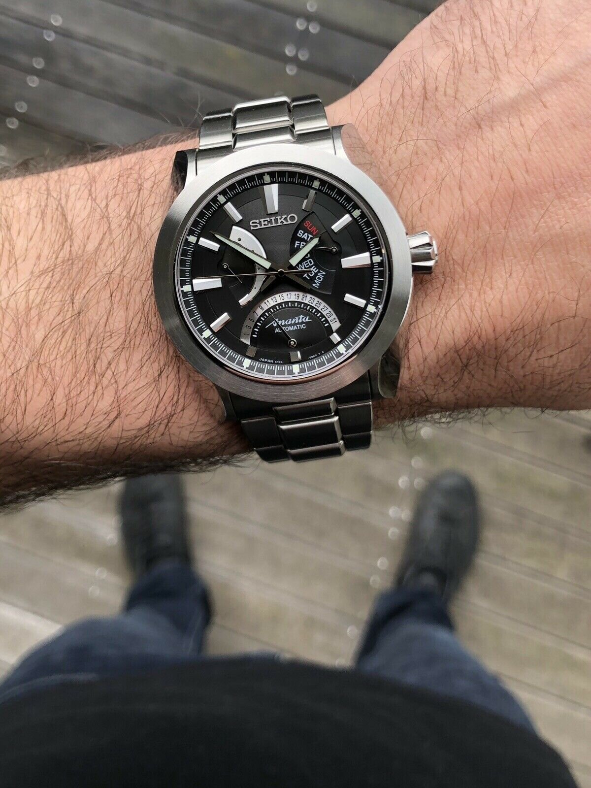 Seiko discount ananta retrograde