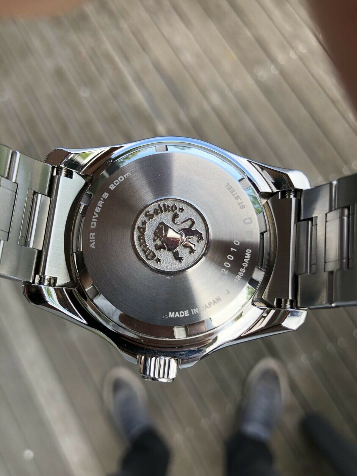 Seiko Grand Seiko SBGA029 Spring Drive - with box and papers