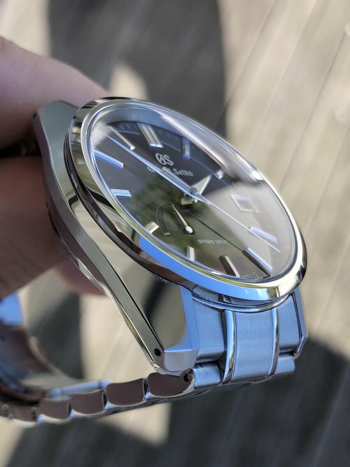 Seiko Grand Seiko SBGA375 Blue Dial - 2019