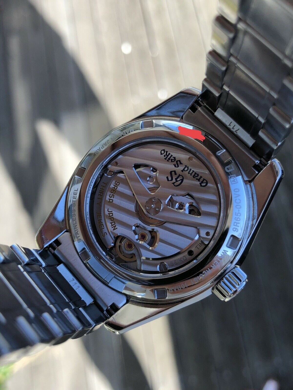 Seiko Grand Seiko SBGA375 Blue Dial - 2019