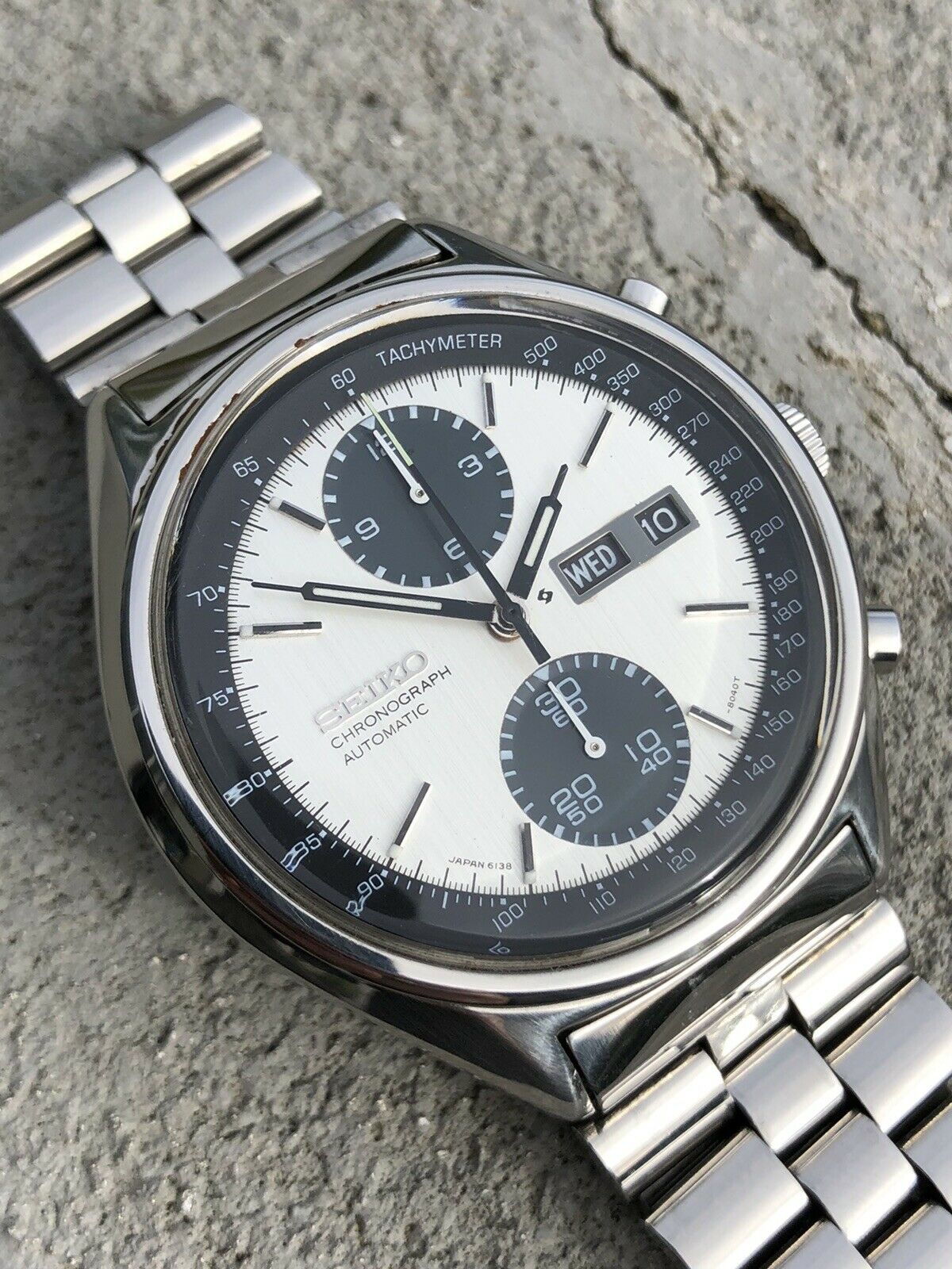 Seiko Panda Flyback Chronograph 6138-8020 - 1973