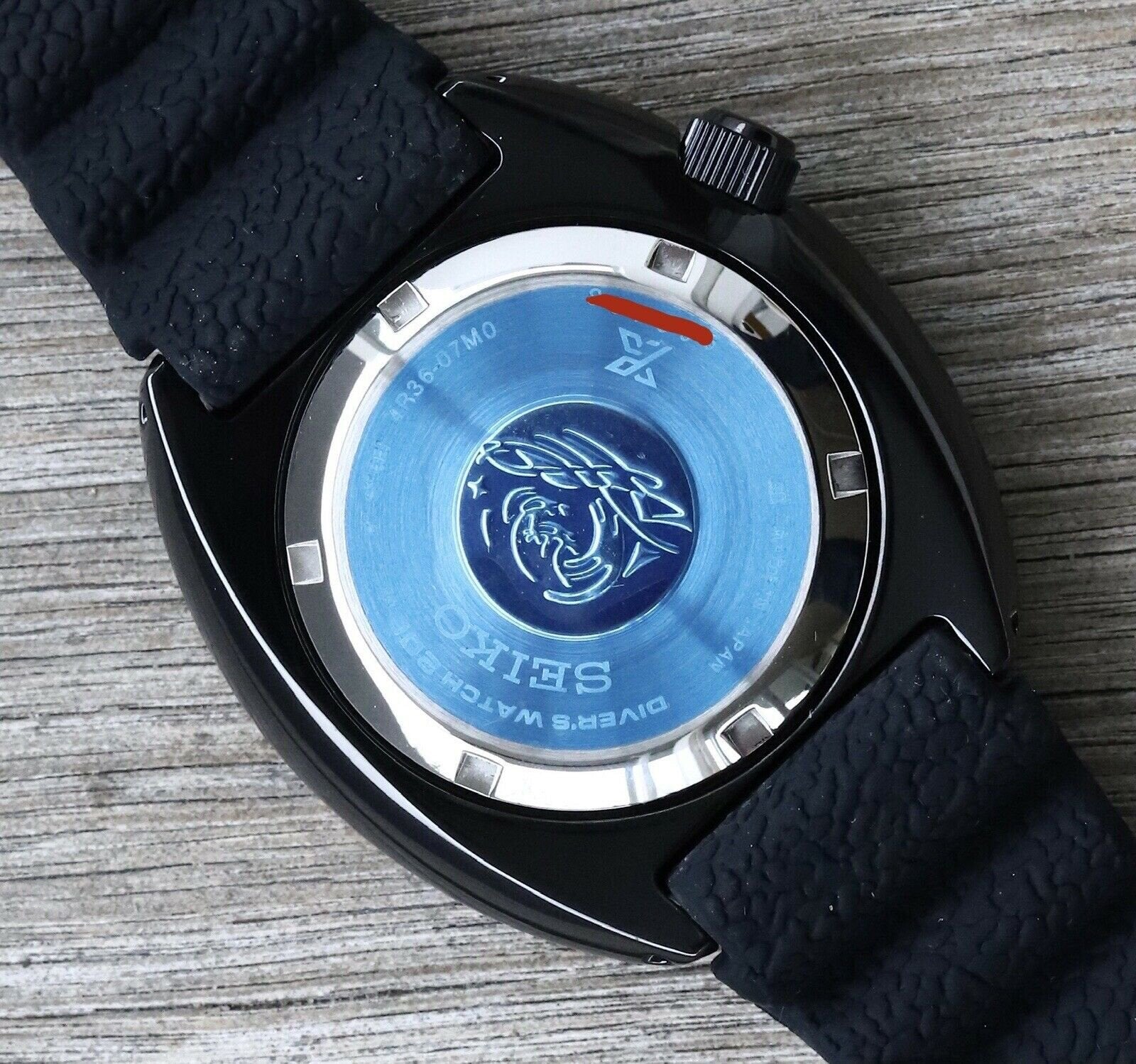 Seiko Prospex Darth Turtle Blue Dial Blacked Out Edition Ref. SBDY041 Watch Vault Australia